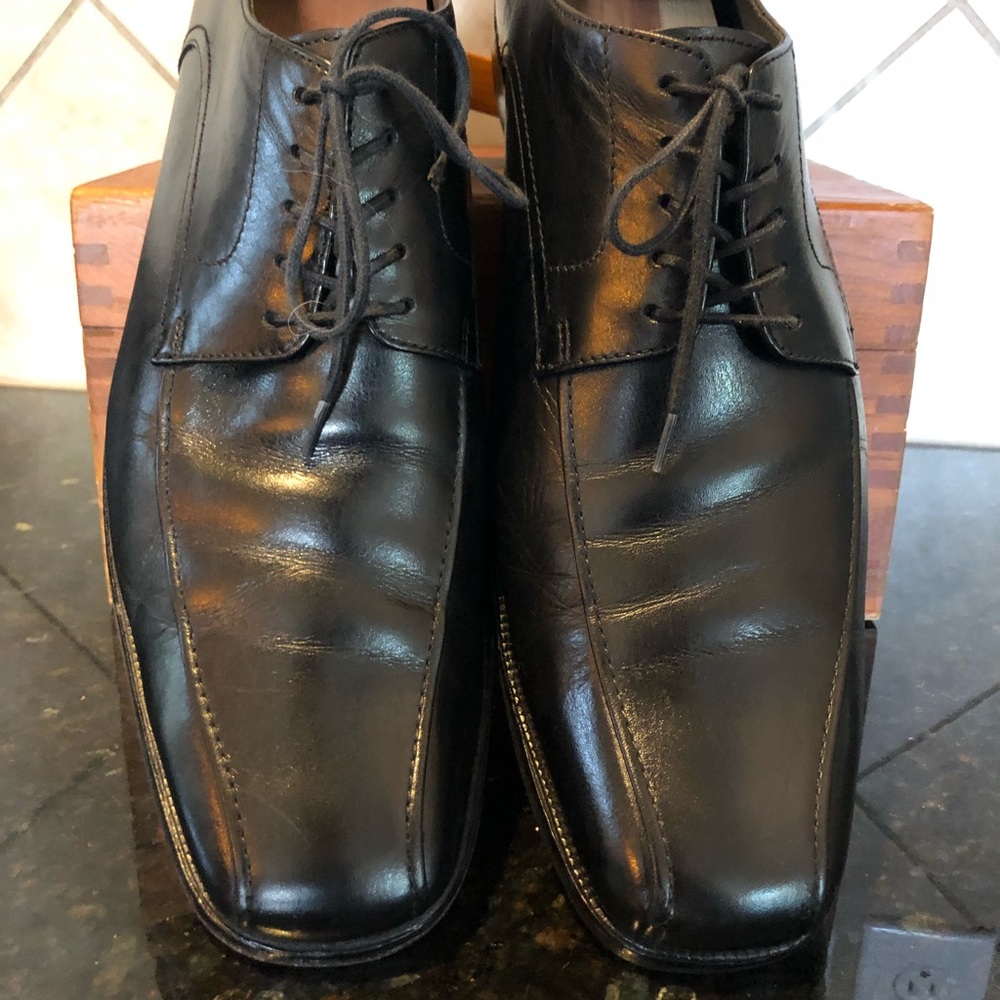 Hugo Boss Men’s Bicycle Toe 10.5 Dress Shoes